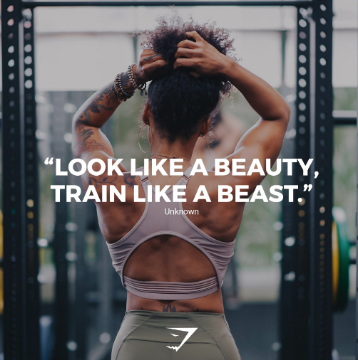 Gymshark train like a beast