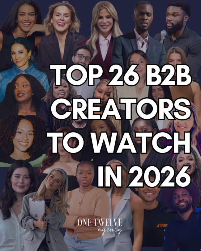B2B Influencers to Watch in 2026