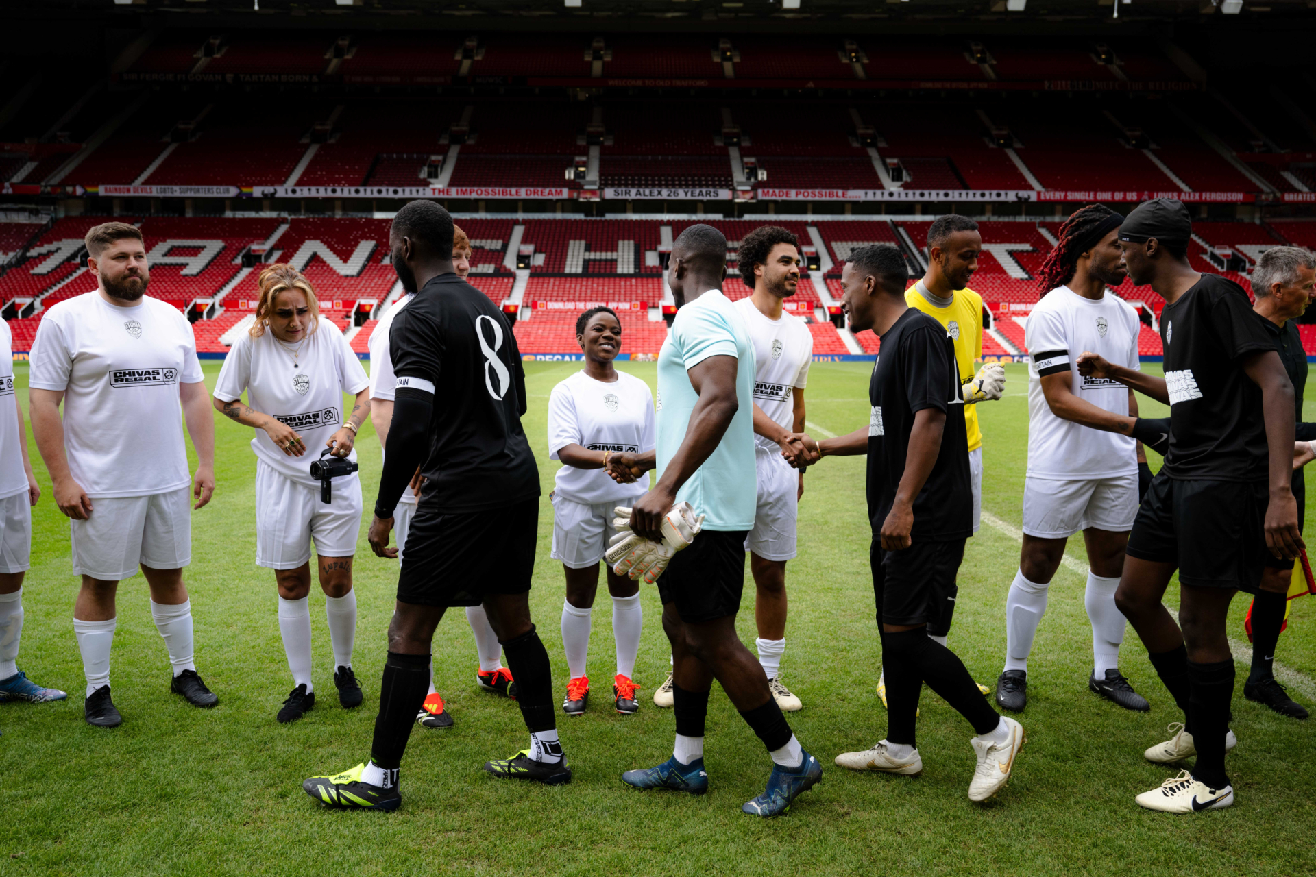 Driving Hype For Chivas Regal With an Influencer Match Day At Old Trafford