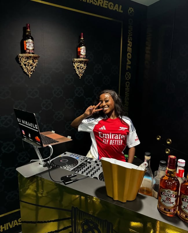 Bringing the Vibes to the Chivas Regal Box at The Emirates Stadium