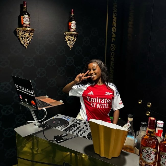 Bringing the Vibes to the Chivas Regal Box at The Emirates Stadium