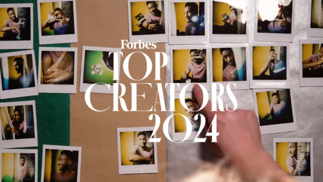 ICYMI: Forbes Top Creators 2024